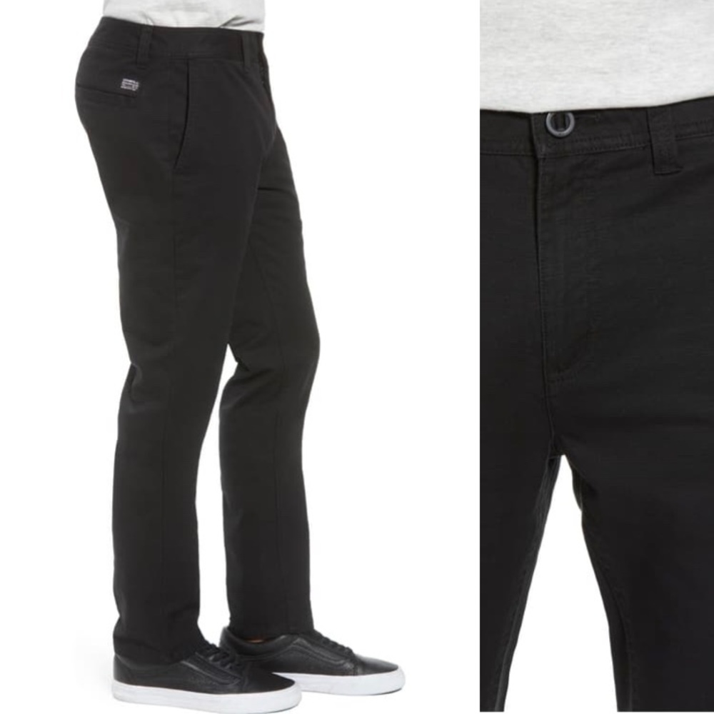 O’NEILL Modern Fit Black Chino 38